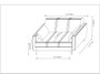 Atelier Del Sofa Zaden Sofá cama de 2 plazas Beige